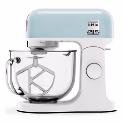 Kenwood KMX754APB, Stand mixer, Light Blue, Beat, Knead, Mixing, Whisking, 5 L, Rotary, Metal