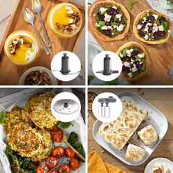 Kenwood FDM73.850SS food processor 1000 W 3 L Grey Built-in scales - Additional view 5