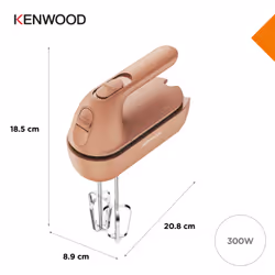 Kenwood HMP40.000RD mixer Hand mixer 350 W Blue - Additional view 5
