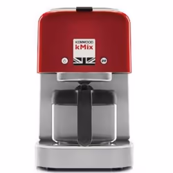 Kenwood kMix, Drip coffee maker, 0.84 L, Ground coffee, 1200 W, Red
