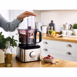 Kenwood FDM301SS food processor 800 W 2.1 L Black, Stainless steel Built-in scales