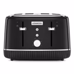 Kenwood TFP10.A0BK, 4 slice(s), Black, Plastic, Level, Rotary, 290 mm, 270 mm