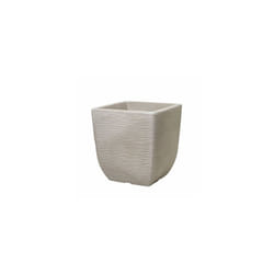 Stewarts Garden Cotswold Square Planter - 32cm - Limestone Grey (5140079)
