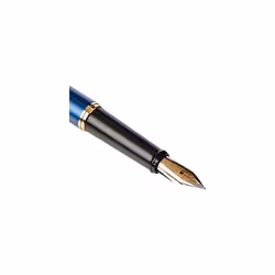 Sterling Fountain Pen Sapphire Barrel with Gift Box