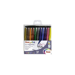 Brush Sign Pen 12pc Wallet