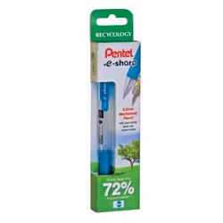 Pentel E Sharp Mechanical Pencil HB 0.5mm Lead Assorted Colour Barrel