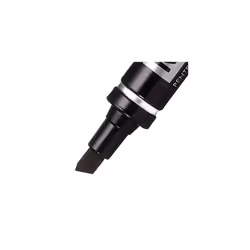Pentel N60 Permanent Marker Chisel Tip Max.6mm Line Black Ref N60-A [Pack of 12]