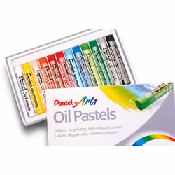 Pentel Oil Pastel Set (Pack of 12)