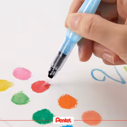Pentel Aquash Water Brush Pen Medium Tip (1 Single Brush)