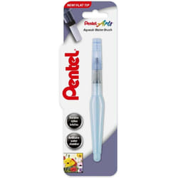 Pentel Arts Aquash Water Paint Brush - Flat Tip - Single Pack - XFRH-MHBR