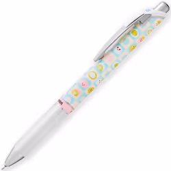 Pentel BLN75 Retractable Rollerball Pen - 0.5mm - Black - Pack of 3, Mochi