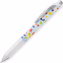 Pentel BLN75 Retractable Rollerball Pen - 0.5mm - Black - Pack of 6, Mixed