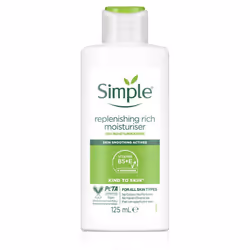 Simple Kind to Skin Replenishing Rich Moisturiser 125ml