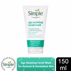 Simple Regeneration Age Resisting Facial Wash 150ml
