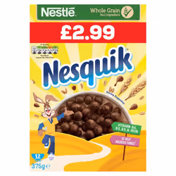NestlÃ© Nesquik Cereal 375g (Pack of 9)