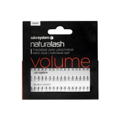 Salon System Individual Lashes Black - Short
