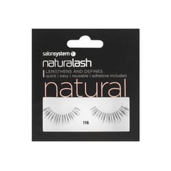 Salon System Naturalash Strip Lashes - Black - 116