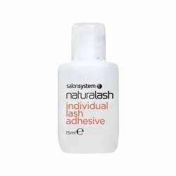 Salon System Individual Lash Adhesive - Clear Finish 15ml for Professional Use
