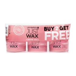 Salon System Just Wax Creme Wax - 3 for 2