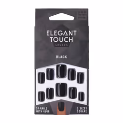 Core Colour Nails Black