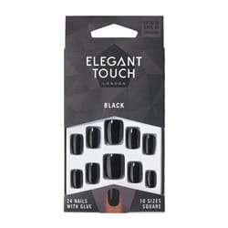 Core Colour Nails Black