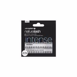 Salon System Individual Re-Usable Extra Volume Intense Eyelashes - Medium - Black