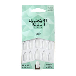 Elegant Touch - Bare Nails (was totally bare) - Short Stiletto Shape