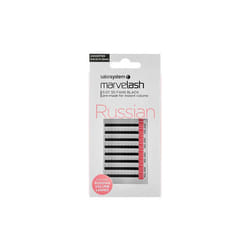 Salon System Marvelash Russian 0.07 3D Fans Black Lashes
