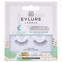 Eylure C-Lash Lash Replacement - Volume - Clear and Flexible Self Adhesive Band