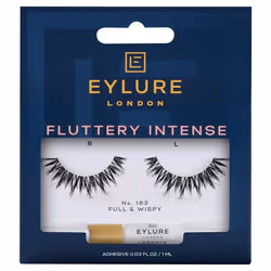 Eylure Fluttery Light Premium False Eyelashes - 163 - Lash Adhesive Included
