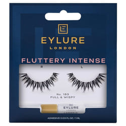 Eylure Fluttery Light Premium False Eyelashes - 163 - Lash Adhesive Included