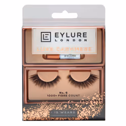 Eylure False Lashes Luxe Cashmere No. 6 with Adhesive Included 1 Pai