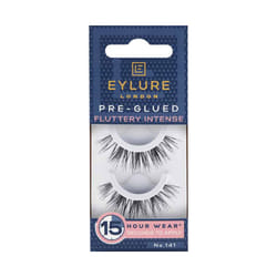 Eylure Pre-Glued Fluttery Intense No. 141 Strip lashes Black
