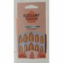NEW ELEGANT TOUCH HIGHLIGHT IT UP TIME TO SHINE ALMOND