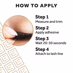 Eylure False Lashes  Luxe Silk Marquise with Adhesive Included  3 Pair