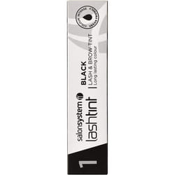 Salon System Lashtint Black Lash and Brow Tint, 15 ml