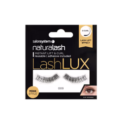 Salon System Naturalash LashLux 009 Black Mink Style Strip Lashes