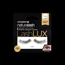 Salon System Naturalash LashLux 009 Black Mink Style Strip Lashes