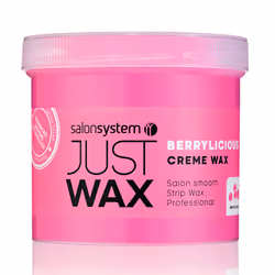 Salon System Just Wax Berrylicious Creme Wax 450g
