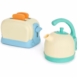 Casdon Breakfast Realistic Toy Kettle & Toaster Set Children Aged 3+