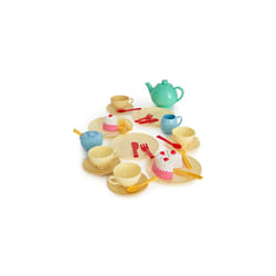 Casdon 66550 Colourful Toy Set for Children Aged 3+ | Includes 36 Pieces for The Best Tea Parties Around, New Colourway