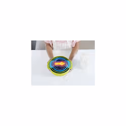 Joseph Joseph Nest 9 | Colourful Toy Food Prep Set for Children Aged 3 Years & Up | Includes 9 Different Sized Utensils!