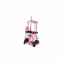 Hetty Cleaning Trolley HettyInspired Toy Cleaning Trolley For Children Aged 3 Wheels Around From Room To Room 63150