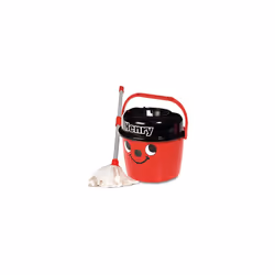 Casdon Henry Mop & Bucket | Branded Toy Cleaning Set For Children Aged 3+ | Features Henry?s Cheeky Face For Lots Of Cleaning Fun! (65650)