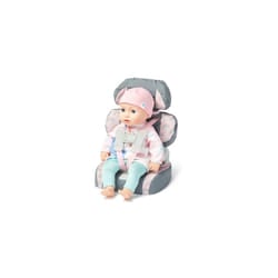 Grey Car Booster Seat. Dolls Car Booster Seat For Children Aged 3+. Suits Dolls Up To 35cm In Size