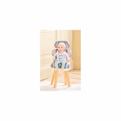 Grey Car Booster Seat. Dolls Car Booster Seat For Children Aged 3+. Suits Dolls Up To 35cm In Size