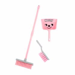 Hetty Brush Set | Child-Friendly Cleaning Toy Set for Ages 3+ | Fun & Educational | Includes Broom, Brush, Dustpan!