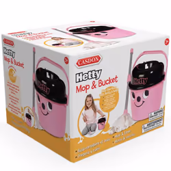 Casdon Hetty Mop and Bucket-pink