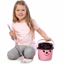 Casdon Hetty Mop and Bucket-pink