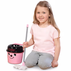 Casdon Hetty Mop and Bucket-pink